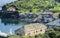 Harbor of the Monastery of Vatoped on Mount Athos