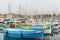Harbor in Nice south of France color boats Port de Nice