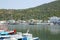 Harbor of Pali on the island Nisyros, Greece