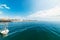 Harbor patrol boat by Santa Monica pier