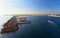 Harbor in Porto Torres