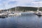 Harbor and reflection in Tromso in Norway