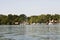 Harbor at the Rio Dulce river