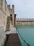 Harbor of the Scaliger Castle at the lago di Garda