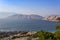 Harbor in town Baska with sea, island Krk Croatia