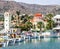 Harbor town of Elounda on the island of Crete