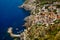 Harbor in the Village of Riomaggiore in Cinque Terre