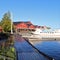 Harbor warehouses in North harbour in LuleÃƒÂ¥