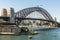 Harbour bridge late afternoon seen from circualr bay, Sydney Australia