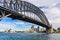 Harbour Bridge, Opera and CBD from Kirribilli in Sydney, Austral