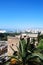 Harbour and Christs Gate, Malaga.