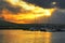 Harbour in Dingle at sunset