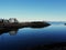 Harbour fishing boat house norway.Polar circle.Norway.