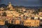 Harbour front buildings Messina Sicily