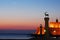 Harbour gates & Lighthouse, Rhodes