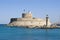 Harbour gates & Lighthouse St. Nicholas, Rhodes