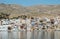 The harbour of the Greek island of Kalymnos, the s