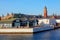 Harbour of Helsingborg city