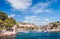 Harbour in inlet of Calanques in Cassis