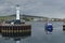 Harbour and inshore fishing fleet in Kirkwall, Mainland island, Orkney Scotland