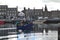 Harbour and inshore fishing fleet in Kirkwall, Mainland island, Orkney Scotland