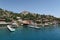 Harbour of Kalekoy and Simena Castle Near Kekova Island in Turkey