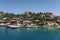 Harbour of Kalekoy and Simena Castle Near Kekova Island in Turkey