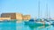 Harbour by the Koules Fortress in Heraklion