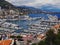 Harbour of Monaco on a cloudy day