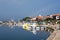 The harbour of old Nessebar town in Bulgaria.