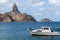 Harbour and Pico Hill Fernando de Noronha Brazil