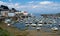 Harbour of Sauzon at island Belle-Ile-en-Mer