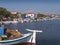 Harbour in Skala Kalloni on the island of Lesvos Greece