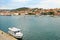 Harbour in Trogir, Croatia, Trogir is a historic UNESCO town and