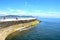 Harbour wall, Lyme Regis.