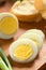 Hard Boiled Egg Slices