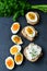 Hard Boiled Eggs and Sandwiches