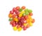 Hard Candy Isolated, Sour Hard Candies, Fruit Sugar Bonbon Pile, Colorful Lozenge, Color Candy Group