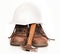 Hard hat boots and tools