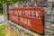 Hard Labor Creek State Park road entrance sign