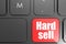 Hard sell word on square keyboard button