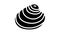 hard-shell atlantic clam glyph icon animation