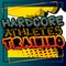 Hardcore Athletes Training - Comic book style text.