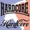 Hardcore vector illustration logo poster tattoo tempalte