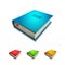 Hardcover Book Icon Set