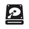 Harddrive icon. Trendy Harddrive logo concept on white background from hardware collection
