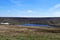 Harden Reservoir, and moorland, near Dunford Bridge, Barnsley, South Yorkshire, England.