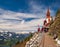 Harder Kulm View point over Interlaken, Swiss Alps, Switzerland