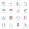 Hardware Tools Flat Icons Pack