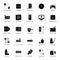 Hardware Tools Glyph Icons Pack